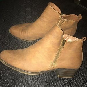 Rustic Brown Booties